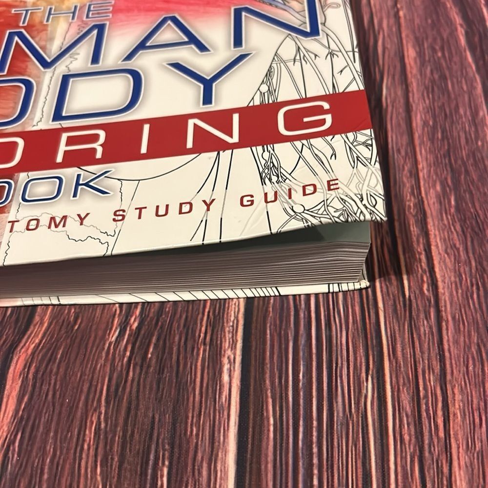 The Human Body Coloring Book/Study Guide - Picture 2 of 9